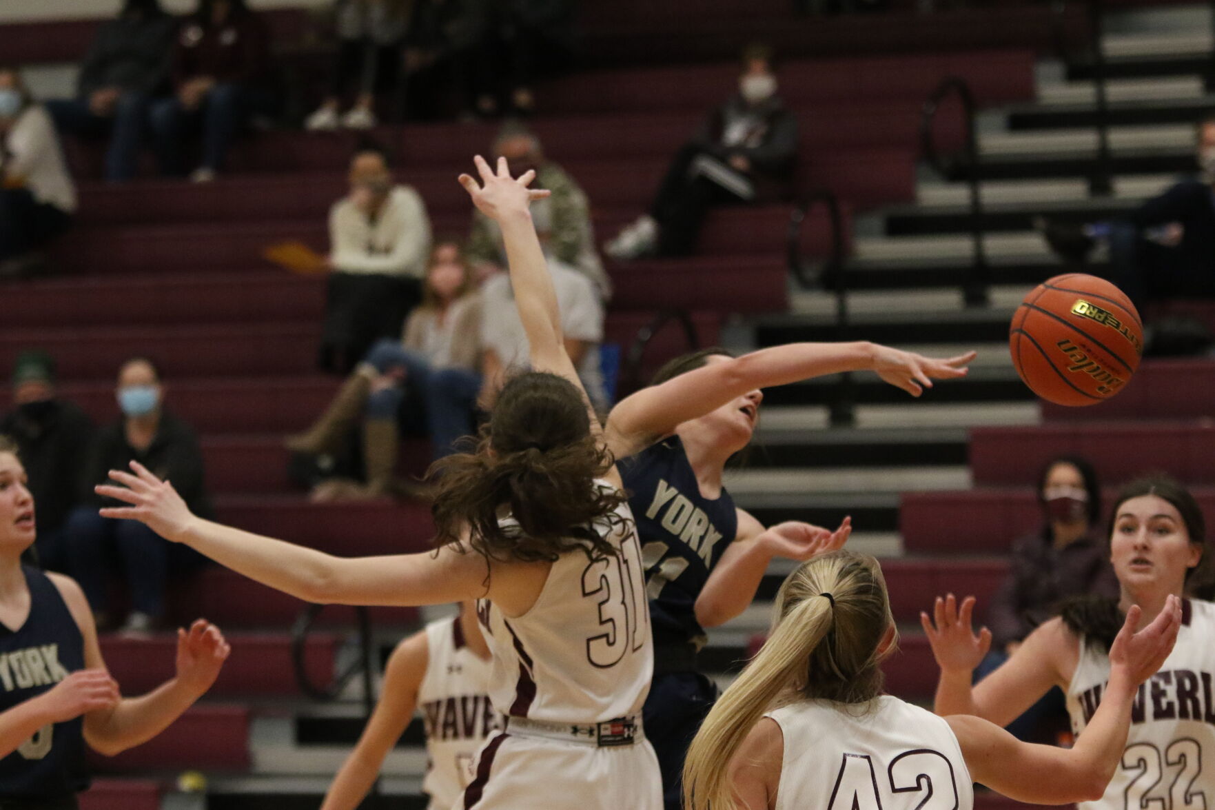 York at Waverly girls basketball, Jan. 4 17.JPG
